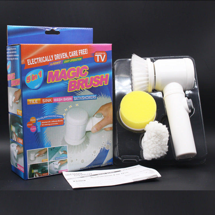 Electric Cleaning Brush Kitchen Bathroom Household