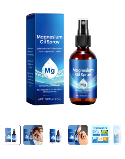 Organic Magnesium Oil Spray 100% Natural Relaxing Body Spray Deep Health Relaxation Care Muscle Moisturizing Body Oil Relax U5K5